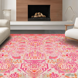 Chic Colorful Medallion Fusion(Pink)
