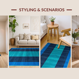 Elegant Blue Toned Artistic Arrangement(Blue)