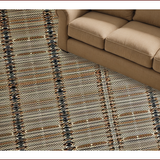 Ultra Soft Area Rug, Non Slip, Stain Resistant, Washable Area Rugs for Living Room, Bedroom, Elegant Luxe Deer Aesthetic(Brown)