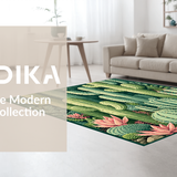 Elegant Pastel Leaf Motif(Green)