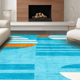Unique Surfboard Shape Elegance(Blue)