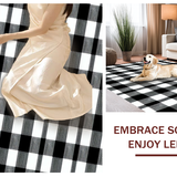 Stylish Vintage Check Design Element(Black)