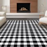 Chic Monochrome Patterned Style(Black)