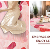 Chic Red Pink Symmetry(Red)