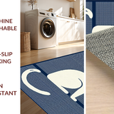 Dark Blue Humorous Cat Design(Blue)