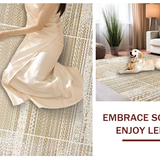 Inviting Textured Fawn Visuals(Beige)