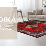 Luxurious Textured Diamond Layout(Red)