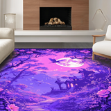 Delicate Nature Inspired Decorative Design(Purple)