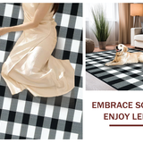 Classic Elegant Crosshatch Texture(Black)