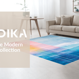 Lively Multi Colored Abstract Flow(Blue)