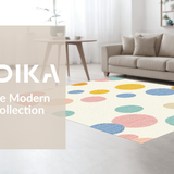 Contemporary Light Hued Patterned(White)