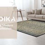 Ultra Soft Area Rug, Non Slip, Stain Resistant, Washable Area Rugs for Living Room, Bedroom, Luxurious Ivory Animal Texture(Beige)