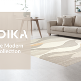 Sophisticated White Tiled Arrangement(Beige)