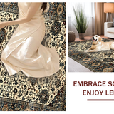 Elegant Color Blocked Trellis(Beige)