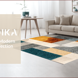 Ultra Soft Area Rug, Non Slip, Stain Resistant, Washable Area Rugs for Living Room, Bedroom, Soft Large Minimalist Dining Room Non-Slip Rug(Gray)