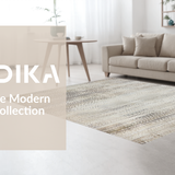 Elegant Low Pile Textured Motif(Gray)