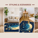 Celestial Themed Cosmic Motif(Blue)