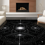 Stylish Constellation Geometric(Black)
