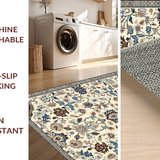 Luxurious Textured Floral Accents(Beige)