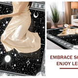 Striking Sun and Moon Abstract Theme(Black)