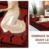 Chic Dramatic Halloween Decor(Red)