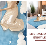 Cute Cloud and Elephant Design(Blue)