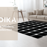 Chic Monochrome Striped Aesthetic(Black)