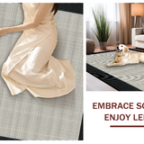 Elegant Natural Fiber Weave(Gray)