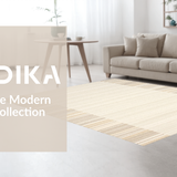 Contemporary Neutral Tasseled Shag(Beige)