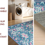 Chic Earthy Patchwork Aesthetic(Blue)