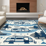 Cozy Nautical Inspired Design(Blue)