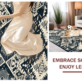Chic Ethnic Patterned Design(Black)