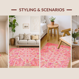 Chic Colorful Medallion Fusion(Pink)
