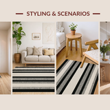 Sophisticated Classic Stripe Arrangement(Beige)