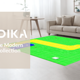 Vibrant Urban Landscape Play Mat(Green)