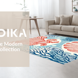 Elegant Nautical Shell Decorative(Red)