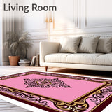 Luxurious Swirling Design with Accents and Ornate Detailing (Pink) - ODIKA