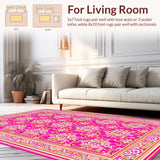 Whimsical Colorful Tiled(Pink)