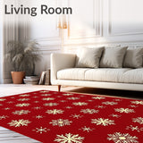 Enchanting Flurry Celebration Decorative Indoor Accent(Red)