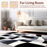 Chic Rhythm Stripe with Dynamic Monochrome Bands and Artistic Linear(Black)