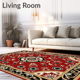 Heritage Inspired Abstract Animal Design with Intricate Detailing(Red)