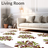 Heritage Damask Elegant Foliage(Brown)