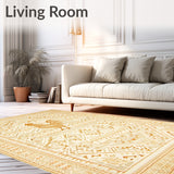 Beige Length Slip Resistant Runner(Beige)