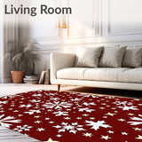 Festive Crystal Burst Design with Holiday(Red)