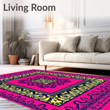 Intricate Style Dense Textured Surface Design (Pink)