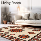 Boho Nomadic Tapestry Ancient Mystical Artifact(Beige)