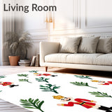 Festive Nutcracker Symphony Holiday Dance Winter Celebration Wonderland(Red)