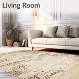 Country Harvest Collection Area Beige Brown(Beige)
