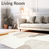 Boho Chic Handcrafted Dinner Table of Natural Woven Area Mats(Beige)