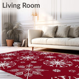 Winter Snowflake Festival Accent(Red)
